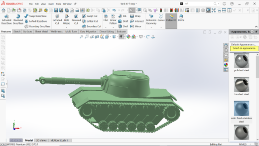 坦克-67玩具3D打印缩略图
